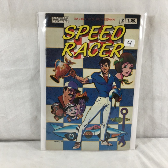 Collector Modern NOW Comics Speed Racer Comic Book No.2