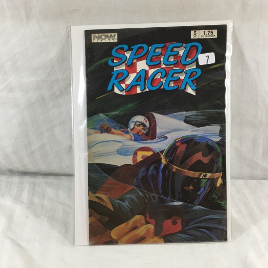 Collector Modern NOW Comics Speed Racer Comic Book No.5