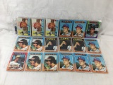 Lot of 18 Pcs Collector Vintage Baseball Sport Trading Assorted Cards and Players -See Pictures