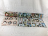 Lot of 27 Pcs Collector Vintage Baseball Sport Trading Assorted Cards and Players -See Pictures