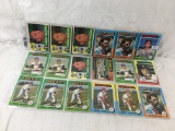 Lot of 18 Pcs Collector Vintage Baseball Sport Trading Assorted Cards and Players -See Pictures