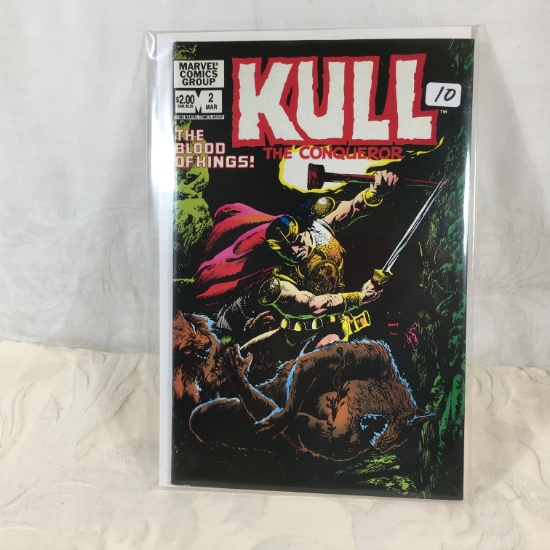 Collector Vintage Marvel Comics Kull The Conquerer Comic Book No.2