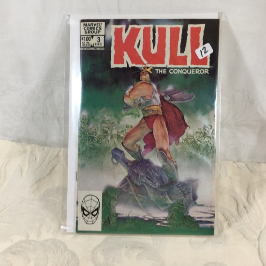 Collector Vintage Marvel Comics Kull The Conquerer Comic Book No.3