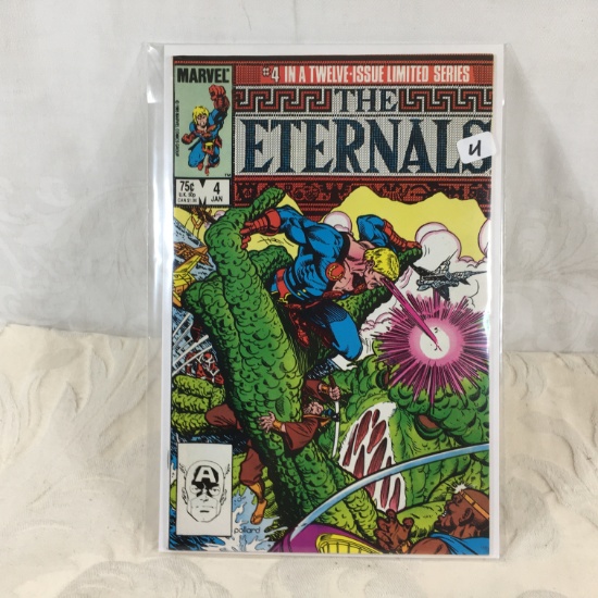 Collector Vintage Marvel Comics The Eternals Comic Book No.4
