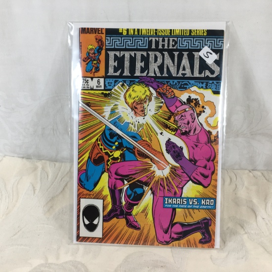 Collector Vintage Marvel Comics The Eternals Comic Book No.6