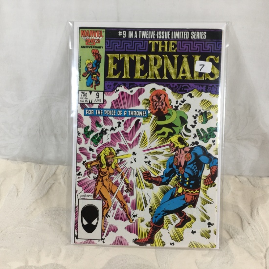 Collector Vintage Marvel Comics The Eternals Comic Book No.9