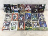 Lot of 18 Pcs Collector Modern NFl Footbal Sport Trading Assorted Cards and Players - See Pictures