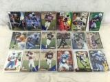 Lot of 18 Pcs Collector Modern NFl Footbal Sport Trading Assorted Cards and Players - See Pictures