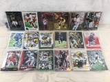 Lot of 18 Pcs Collector Modern NFl Footbal Sport Trading Assorted Cards and Players - See Pictures