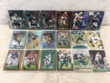 Lot of 18 Pcs Collector Modern NFl Footbal Sport Trading Assorted Cards and Players - See Pictures