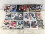 Lot of 18 Pcs Collector Modern NFl Footbal Sport Trading Assorted Cards and Players - See Pictures