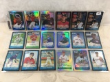 Lot of 18 Pcs Collector Modern Baseball Sport Trading Assorted Cards and Players - See Pictures