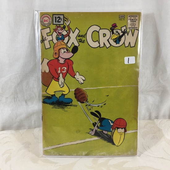 Collector Vintage DC National Comics The Fox And The Crow Comic Book No.71