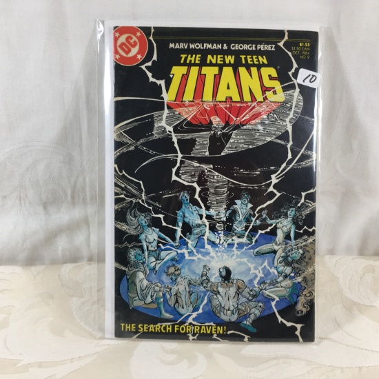 Collector Vintage DC Comics The New Teen Titans Comic Book No.2