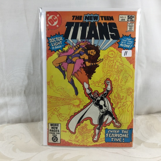 Collector Vintage DC Comics The New Teen Titans Comic Book No.3