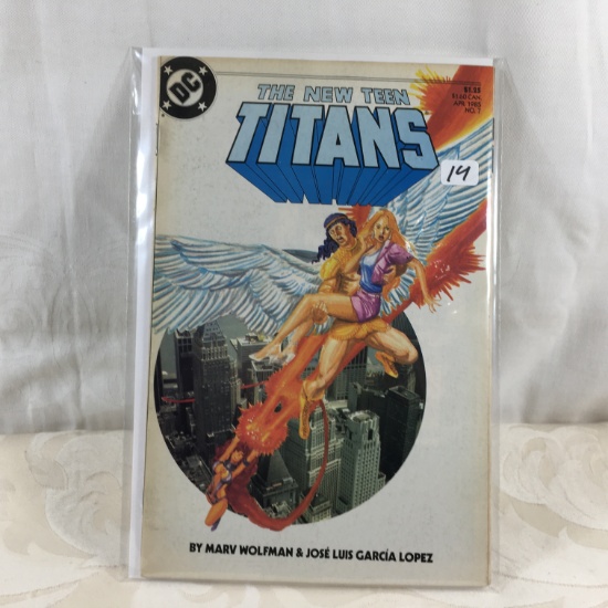 Collector Vintage DC Comics The New Teen Titans Comic Book No.7