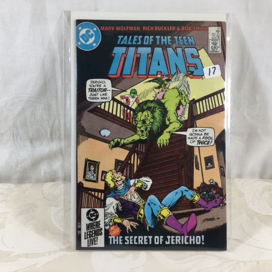 Collector Vintage DC Comics Tales Of The Teen Titans Comic Book No.51