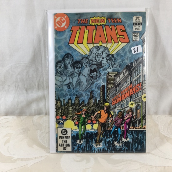 Collector Vintage DC Comics The New Teen Titans Comic Book No.26
