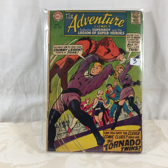 Collector Vintage DC National Comics Adventure Comics Comic Book No.373