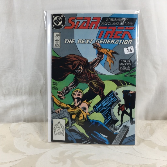 Collector Vintage DC Comics Star Trek The Next Generation Comic Book No.4