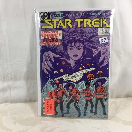 Collector Vintage DC Comics Star Trek Comic Book No.22