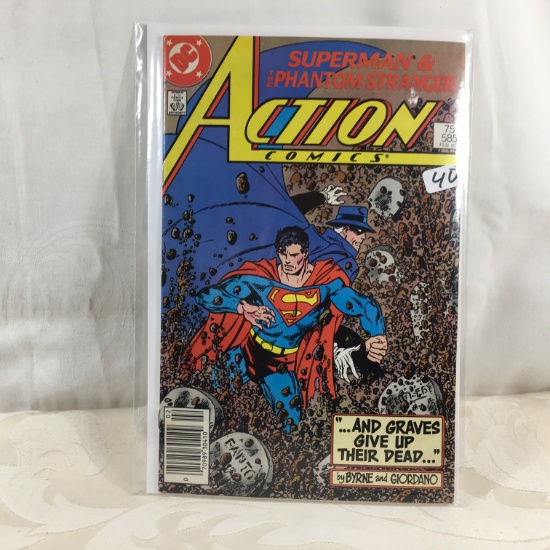 Collector Vintage DC Comics Supermans Action Comics Comic book No.585