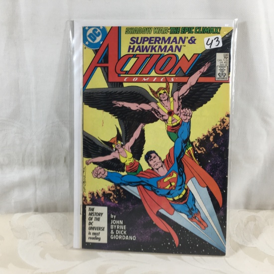 Collector Vintage DC Comics Supermans Action Comics Comic book No.588