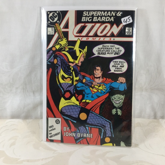 Collector Vintage DC Comics Superman In Action Comics Comic Book No.658