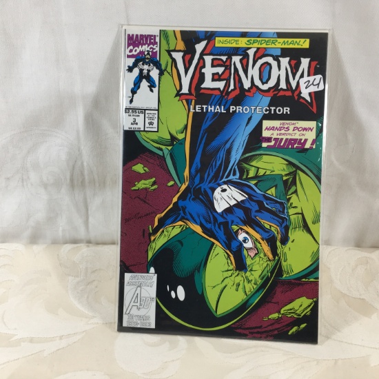Collector Modern Marvel Comics Venom Lethal Protector Comic Book No.3