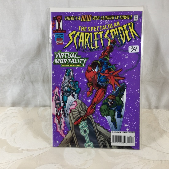 Collector Modern Marvel Comics The Spectacular Scarlet Spider Comic Book No.1