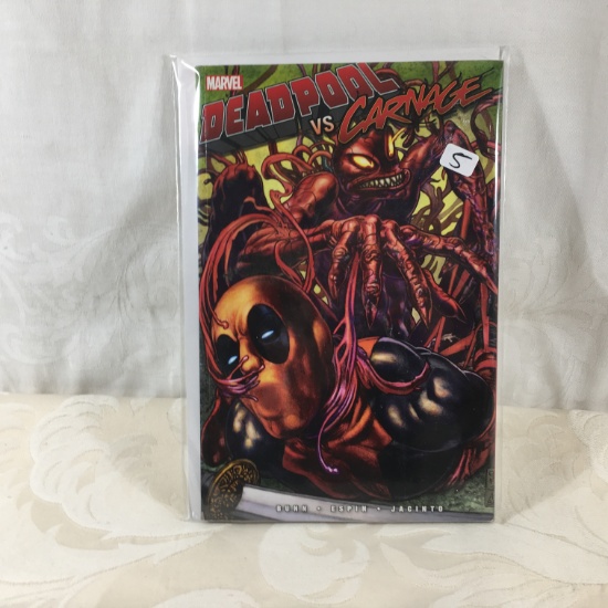 Collector Modern Marvel Comics Deadpool Vs Carnage Comic Book
