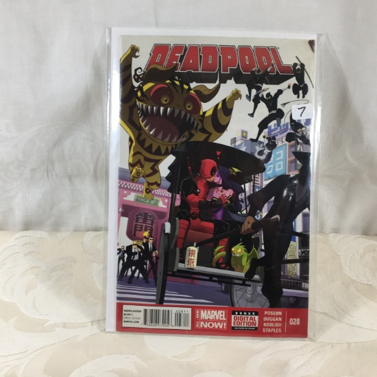 Collector Modern Marvel Comics Deadpool Comic Book No.28