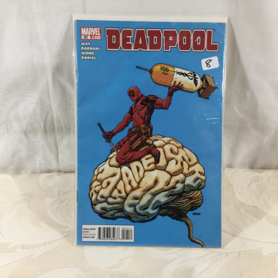Collector Modern Marvel Comics Deadpool Comic Book No.41
