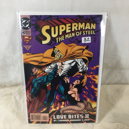 Collector Modern DC Comics Superman The Man Of Steel Comic Book No.42