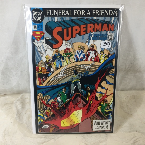 Collector Modern DC Comics Superman Comic Book No.76