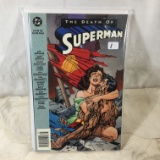 Collector Modern DC Comics The Death Of Superman Comic Book
