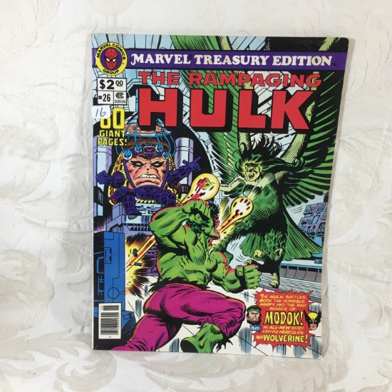 Collector Oversized Vintage Marvel Treasury Edition The Rampaging Hulk 80Giant Page #26
