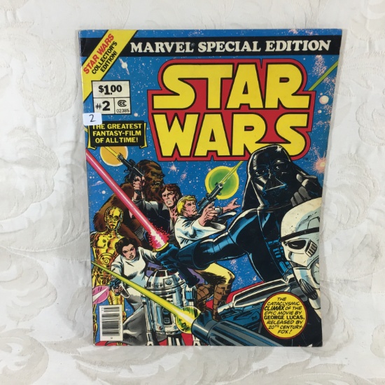 Collector Oversized Vintage Marvel Special Edition Star Wars #2 Magazine