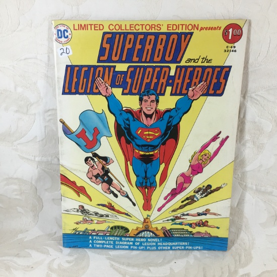 Collector Overside Vintage DC Edition Prsents Superboy and The Legion of Superheroes #C-49