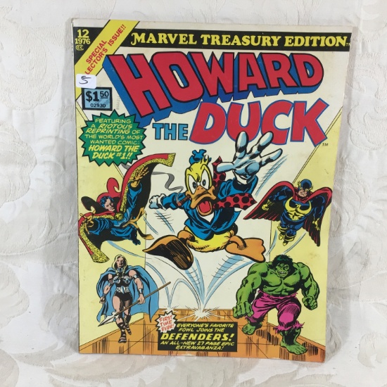 Collector Oversized Vintage 1976 Marvel Treasury Edition Howard The Duck #12 Special Edt.