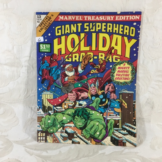 Collector Oversized Vintage Marvel Treasury Edition Giant Superhero Holiday Grab-Bag #13