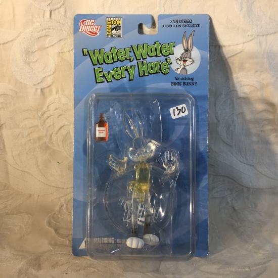 NIP Collector DC Direct Comic Con SD Water Water Every Hare Bugs Bunny 7-8"Tall Figure