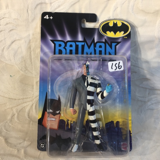 NIP Collector Mattel DC Batman Series Two-Face Action Figure 5" Tall Figure