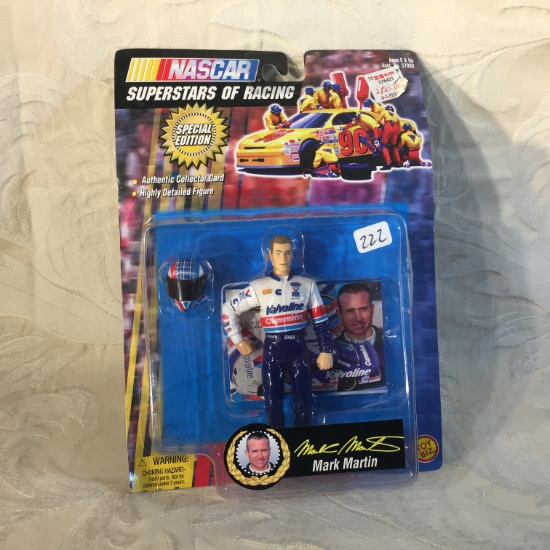 NIP Collector Toy Biz NASCAR Superstars Of Racing Mark Martin Special Edition Figure 5" Tall Figure