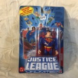 NIP Collector Mattel DC Justice League Unlimited Trading Card Superman Action Figure 5