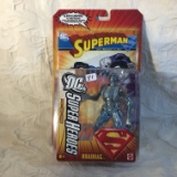 NIP Collector Mattel Exclusive Mattel DC Comics Super Heroes  Brainiac 7