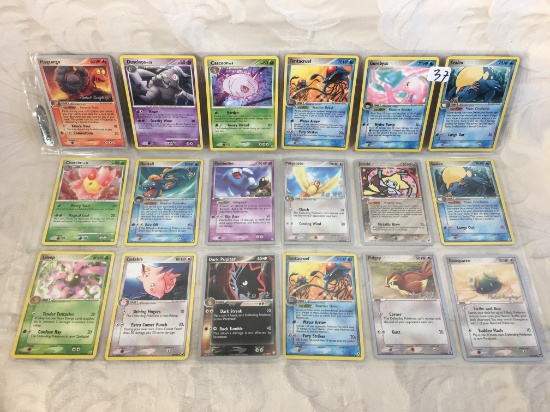 Lot of 18 Pcs Collector Pokemon Trading Game Assorted Cards - See Pictures