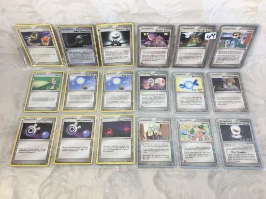 Lot of 18 Pcs Collector Pokemon Trading Game Assorted Cards - See Pictures