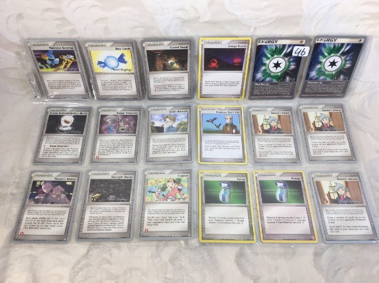 Lot of 18 Pcs Collector Pokemon Trading Game Assorted Cards - See Pictures