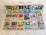 Lot of 18 Pcs Collector Pokemon Trading Game Assorted Cards - See Pictures